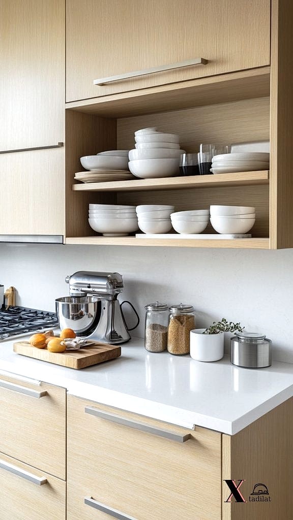 Küçük mutfak tadilatı sonrası modern mutfak